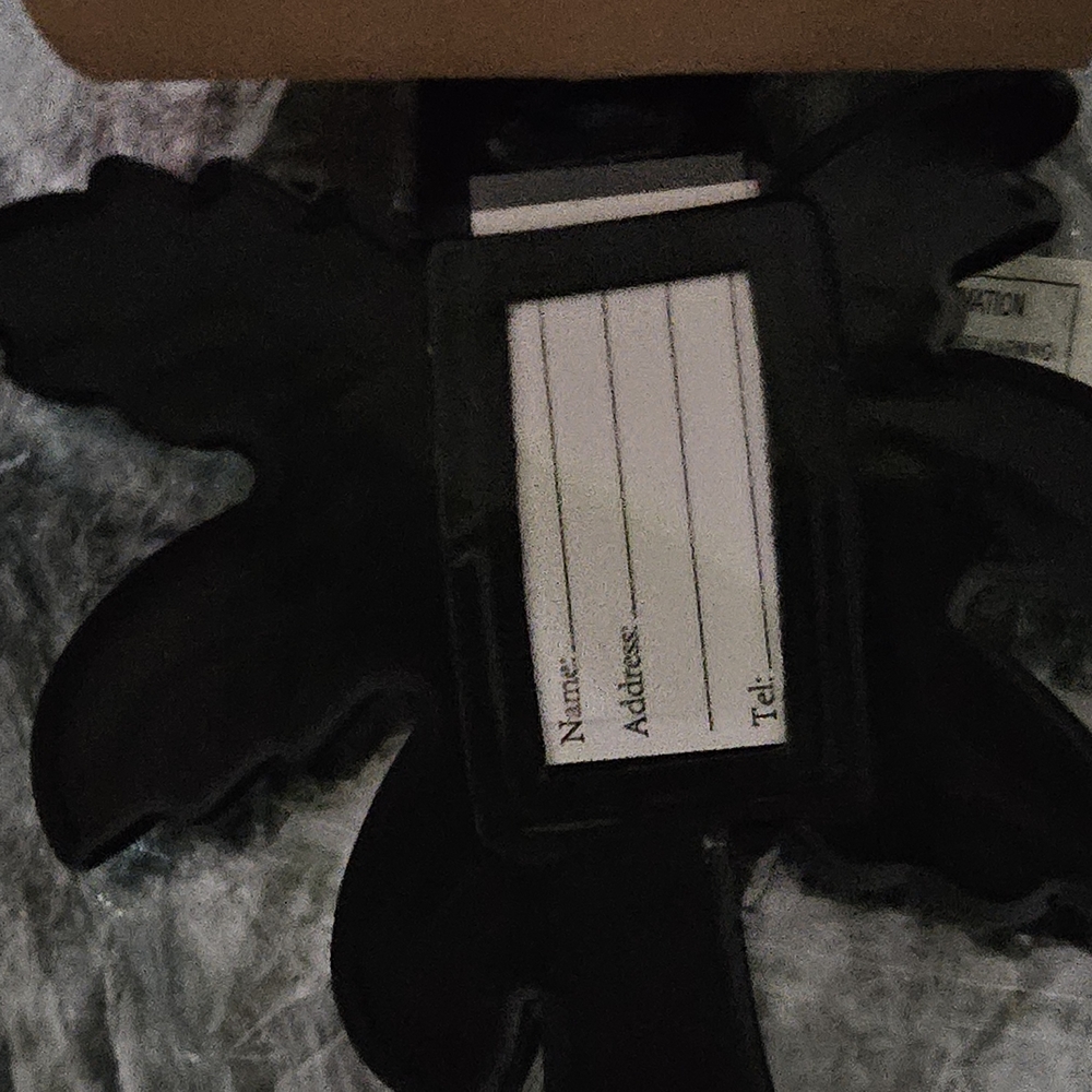 DIVAS LiMiTED Palm Tree Luggage Tag - Green and Yellow - Picture 3 of 3